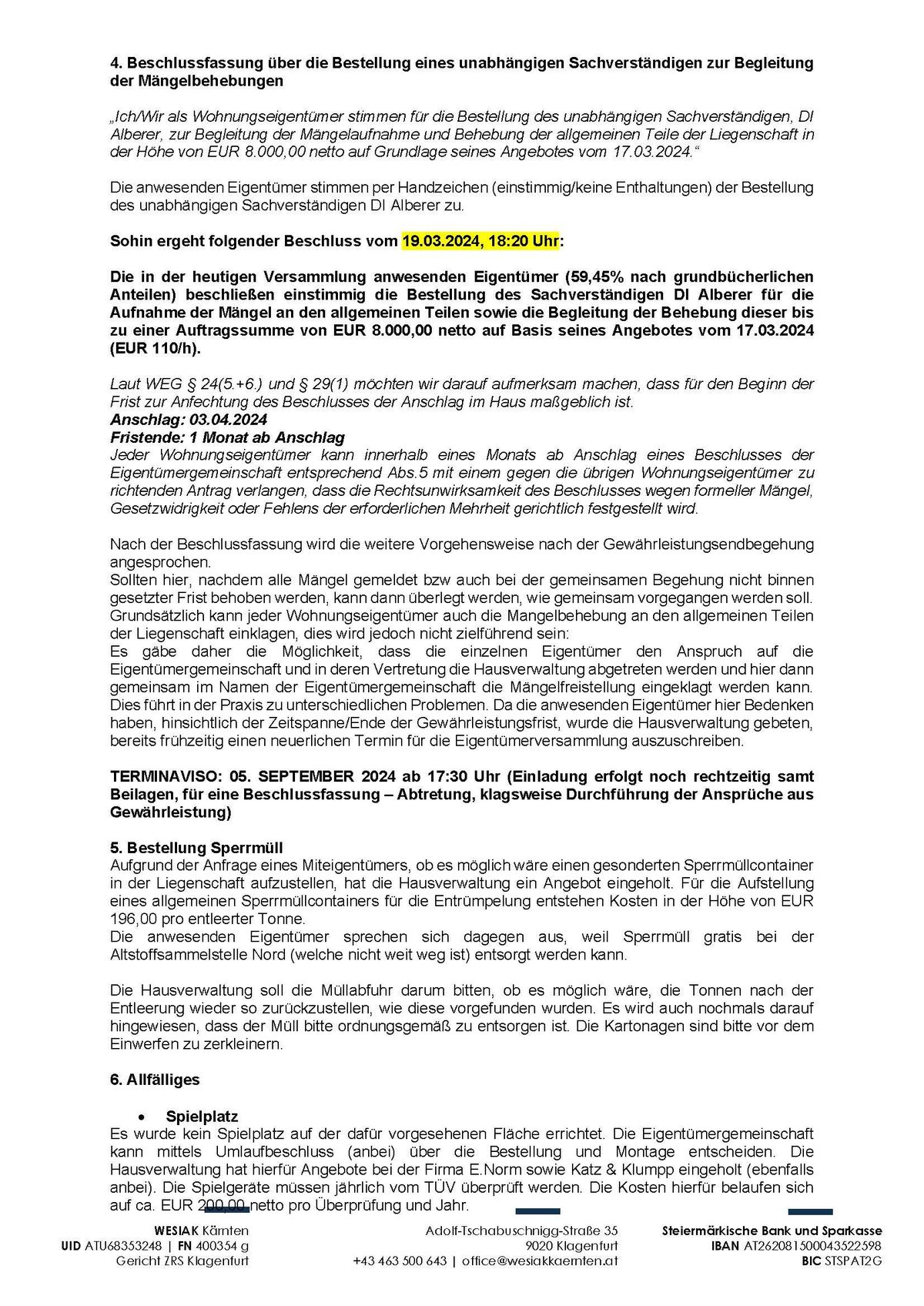 Eigentumswohnung in Klagenfurt am Wörthersee Feldkirchner - Aufnahme 2 von 10