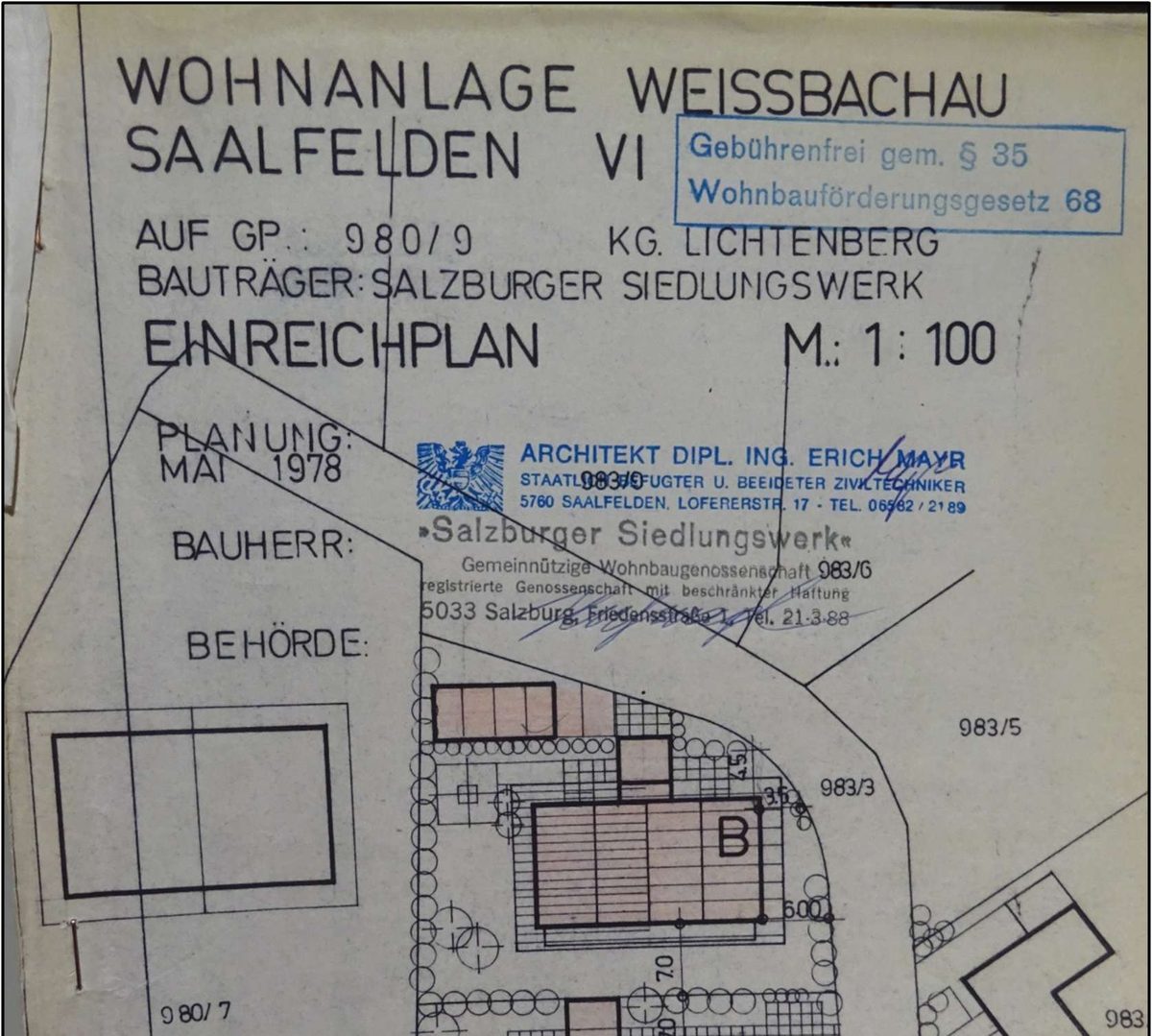 Wohnung Top 01 in Saalfelden Georg Scherer Str. - Aufnahme 2 von 10