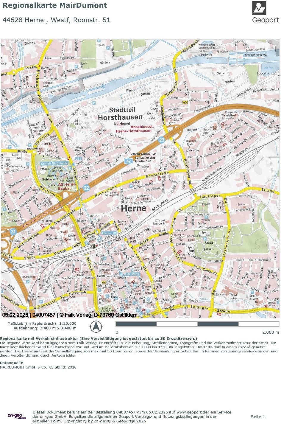 Eigentumswohnung (3 bis 4 Zimmer) in Herne - Aufnahme 2 von 9