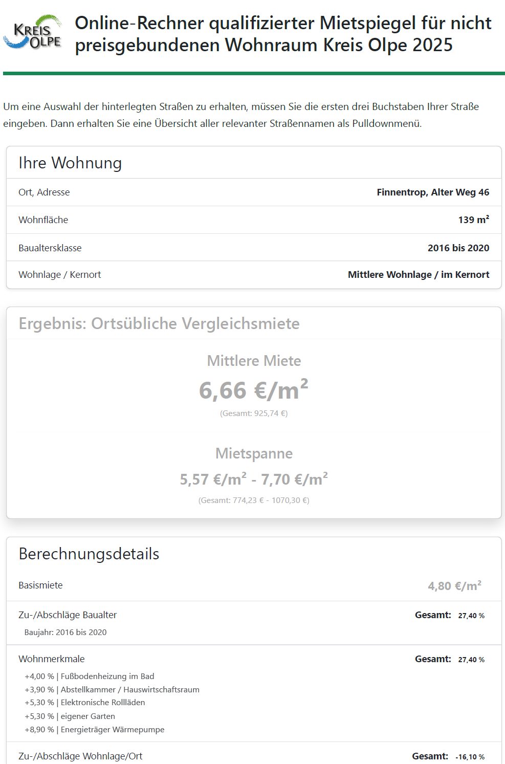 Doppelhaushälfte in Finnentrop - Aufnahme 2 von 4