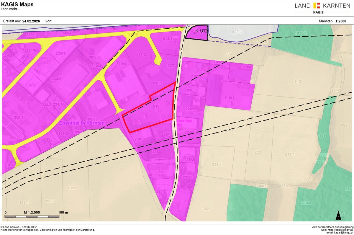 Gewerbegrund in Ebenthal Gewerbezone Zell bei - Aufnahme 2 von 10