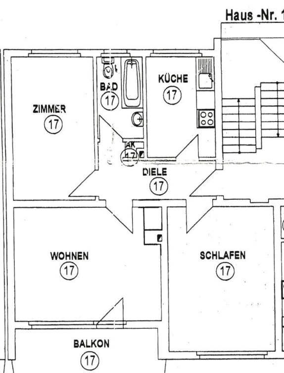 Eigentumswohnung (3 bis 4 Zimmer) in Mülheim an der Ruhr - Aufnahme 2 von 9