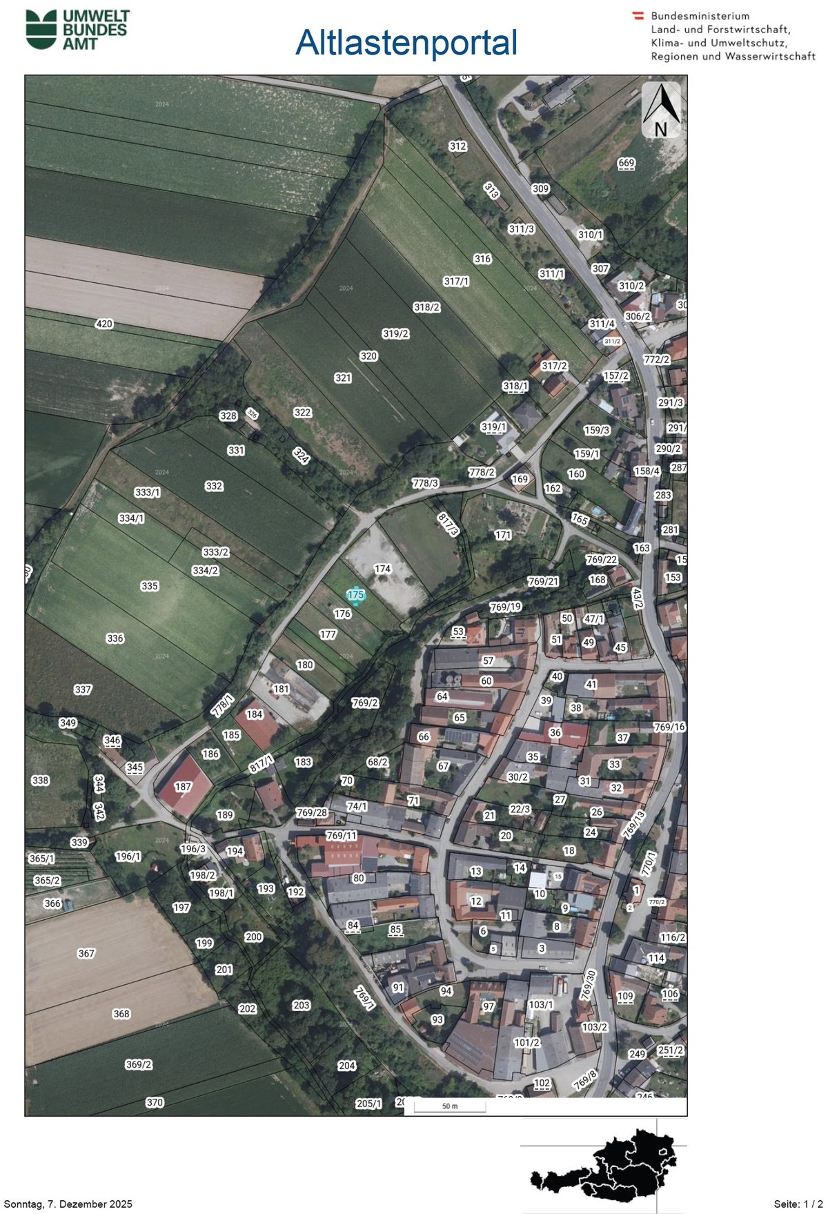 Kellerröhre + unbeb Grundstück in Pettendorf land- und forstwirtschaftlich - Aufnahme 2 von 10