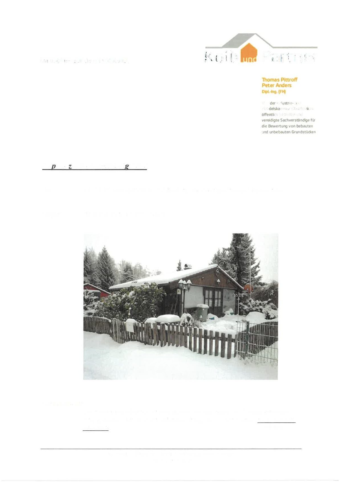 Wochenendhaus mit Fertiggarage in Nagel - Aufnahme 2 von 6