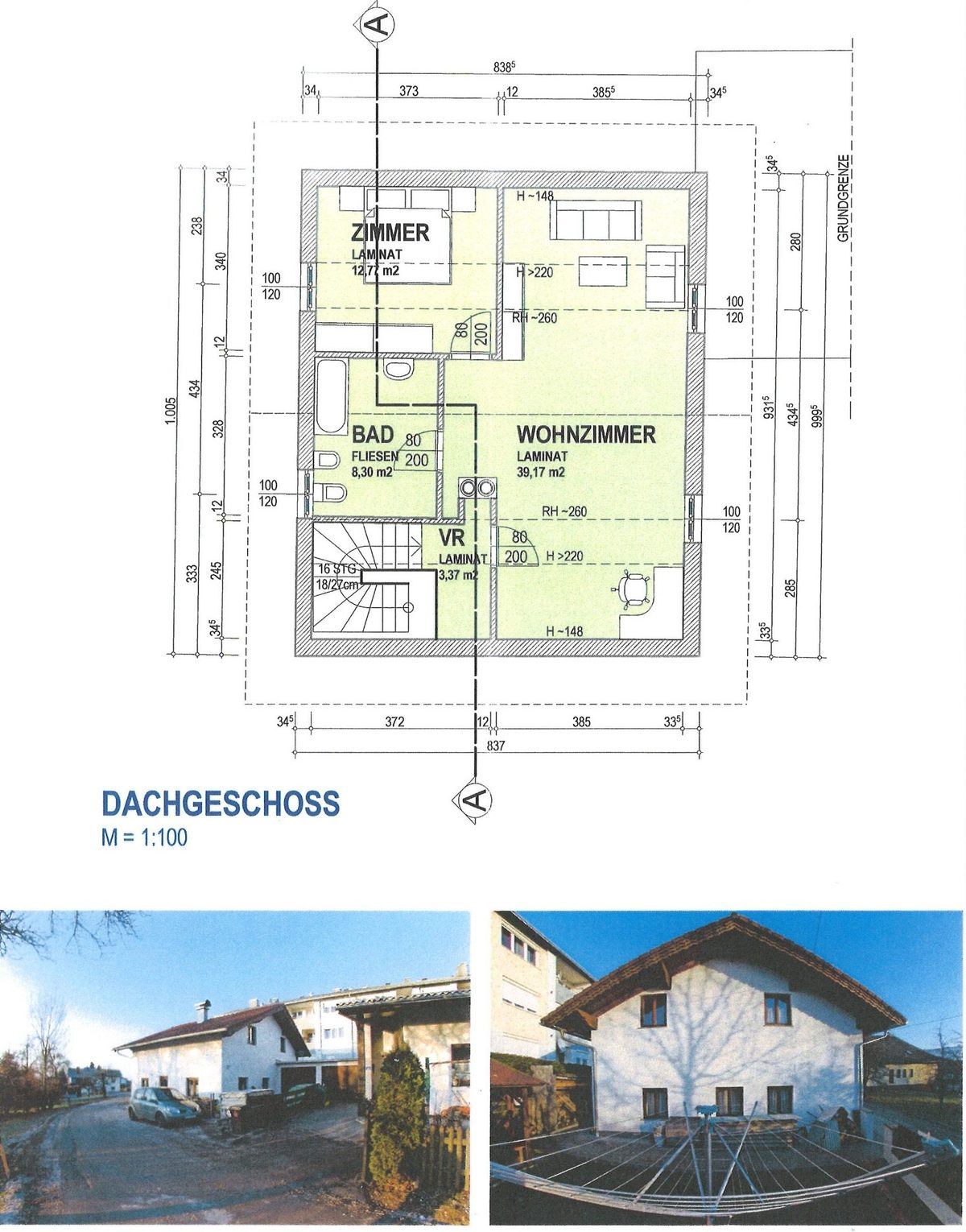 Wohnhaus mit Garage in Pettenbach Dürnbachweg - Aufnahme 2 von 10