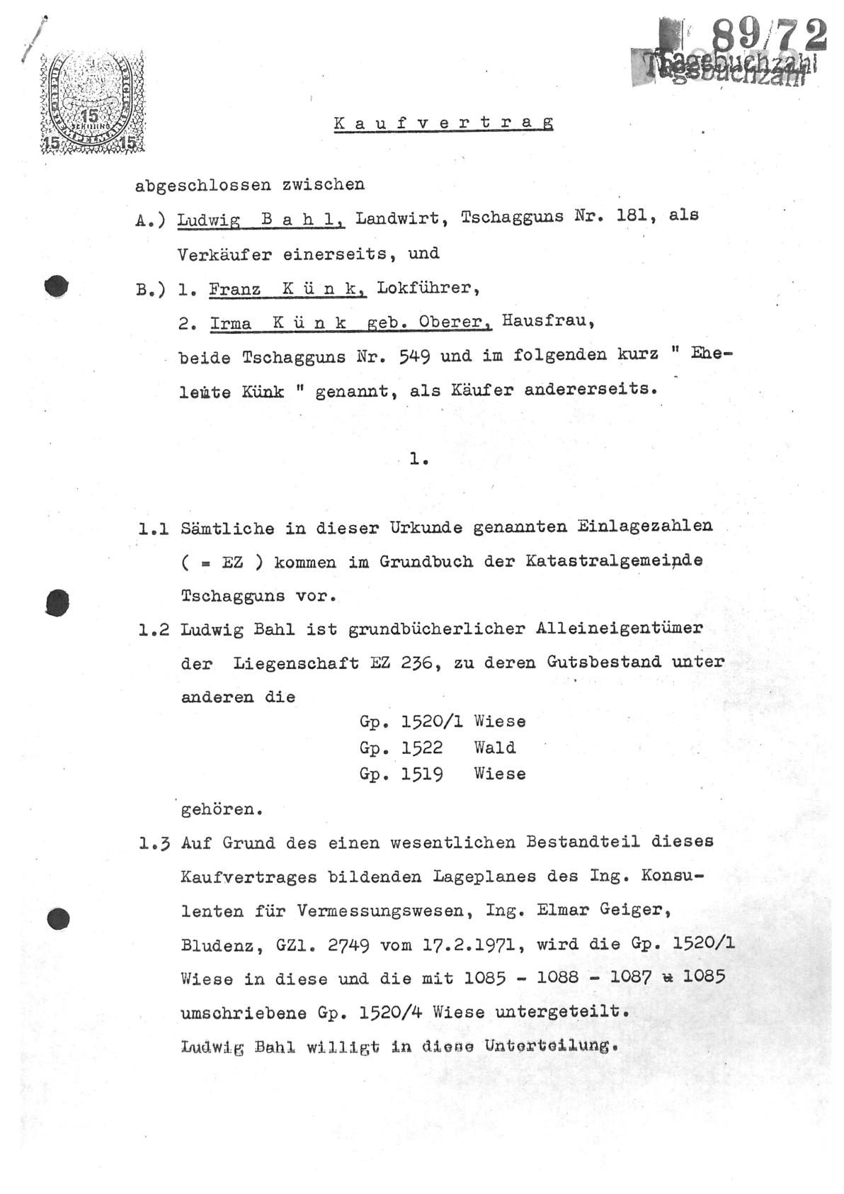 Miteigentum an Ferienhäuschen in Tschagguns Ruchweg - Aufnahme 2 von 10