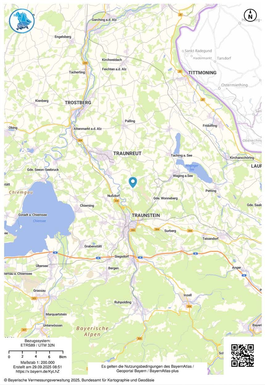 Baugrundstück mit zu liquidierenden gemischt genutzten Gebäude und Garagen; unbebautes Grundstück in Traunstein - Aufnahme 2 von 10