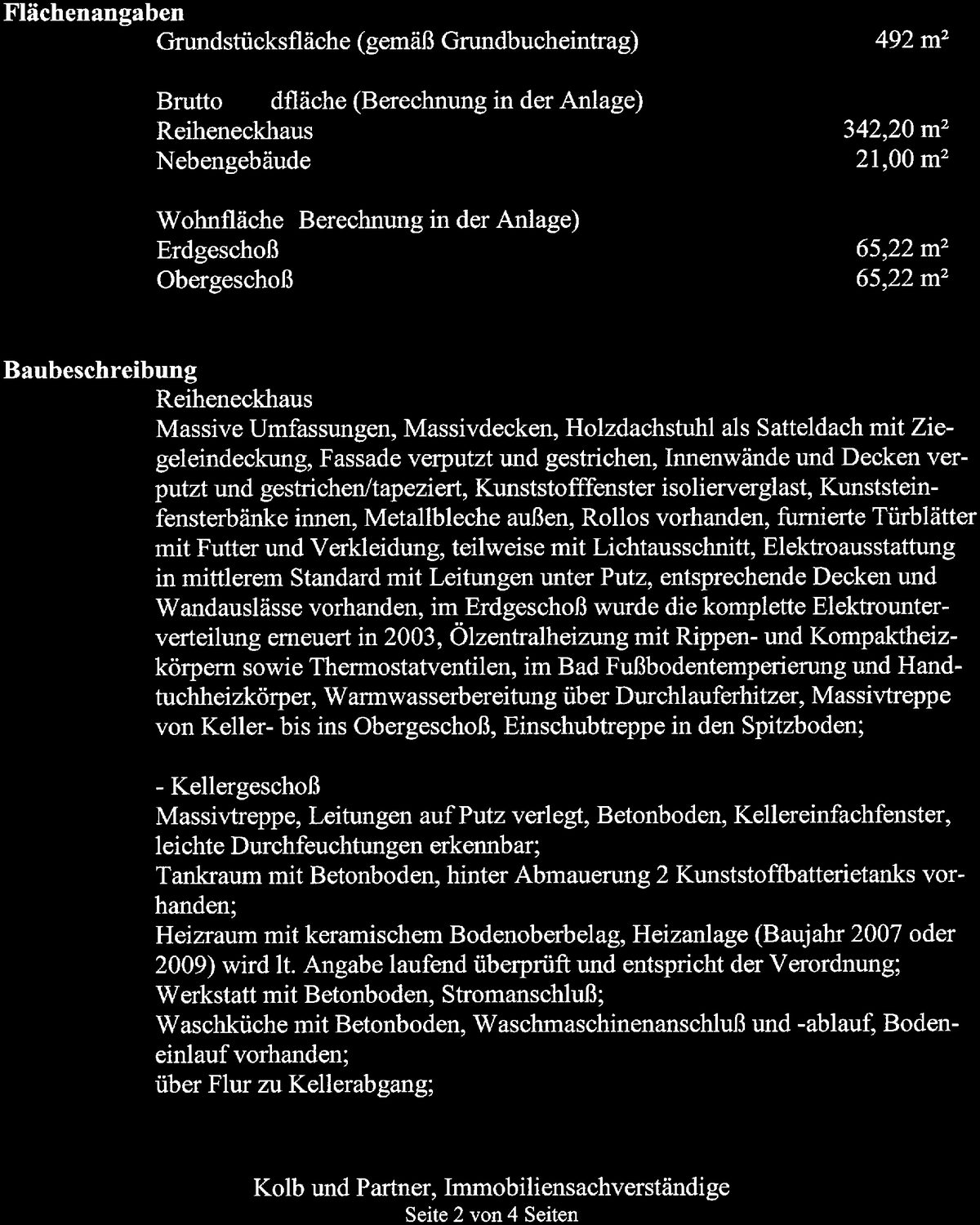 Reiheneckhaus als Zweifamilienwohnhaus und Einzelgarage in Marktredwitz - Aufnahme 2 von 7